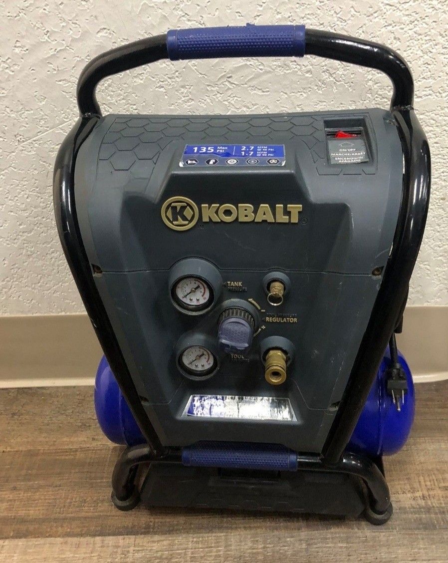 96091 Kobalt 2 Gal. 135 PSI Electric Air Compressor 535996