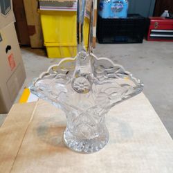 Princess House Crystal Basket 