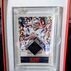 Tom Brady Jersey Fusion Patch Patriots