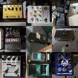 Guitar Pedals and Boss WL-50 Wireless