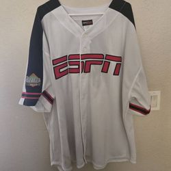 Vintage ESPN Baseball Jersey Size 2XL