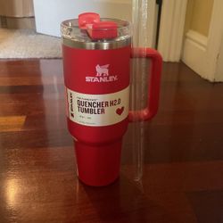 Red Valentines Stanley Tumbler 40 Oz