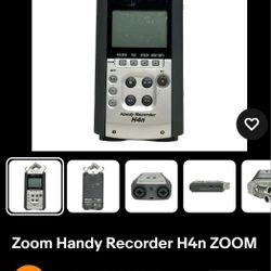 H4N Zoom Audio Recorder Studio Music Recording 