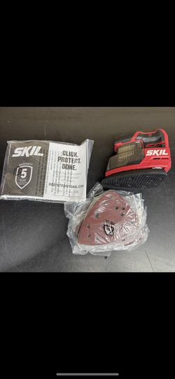 SKIL 12-Volts Brushless Detail Cordless Sander with Dust Management (TOOL ONLY)