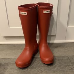 Original Classic military red Hunter rain boots