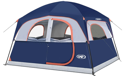 *NEW* UNP 6 Person Tents for Camping Waterproof Family Cabin Tent with Rainfly 4805