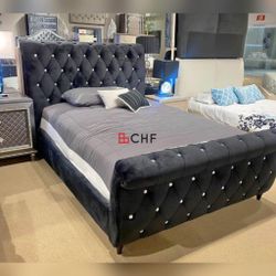 Black Friday Queen / King Size Bed Frame  - Mattress Sold Separately 
