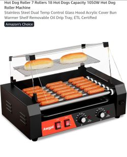 Hot dog Roller READ DESCRIPTION