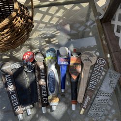 10 Beer Tap Handles 