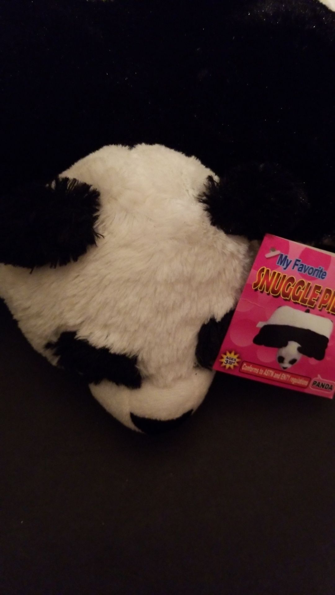 Snuggle pillow panda