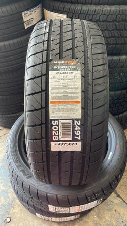 Set of 4 New Tires 215/45r17 Milestar Includes instalation and balance