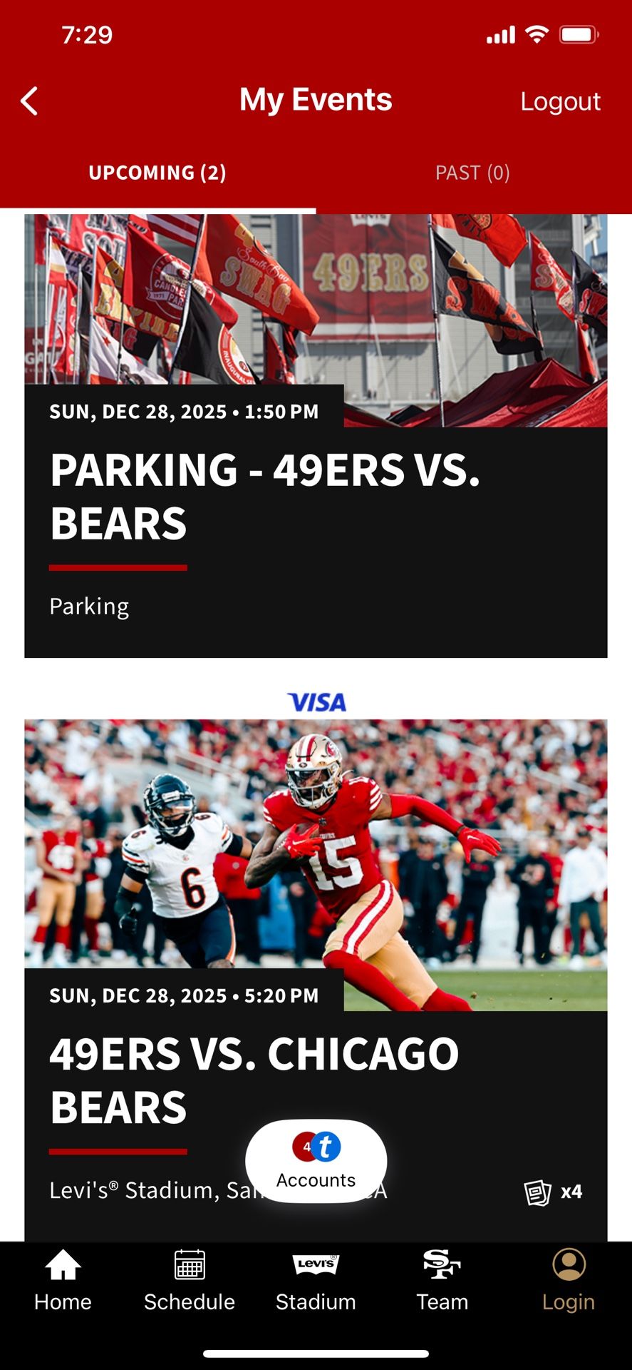 NFL Tickets San Francisco 49er’s