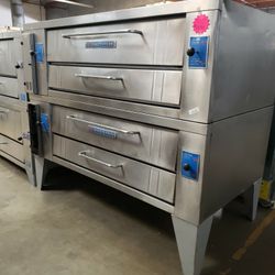 Used Bakers Pride Model Y6000 Double Deck Pizza Oven Natural Gas
