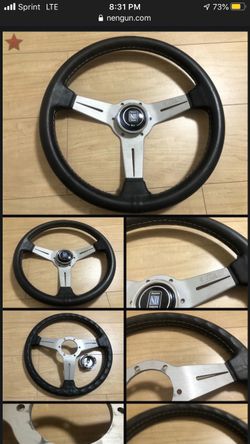 Nardi 3-Spoke Steering Wheel (340mm)