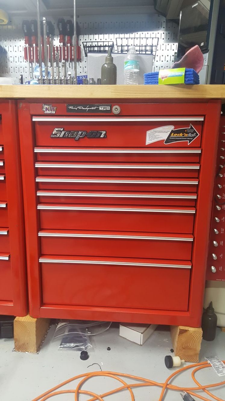 Snap On KRA4008FPBO Roll Cart / Cab Red 8-drawer
