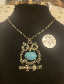 Owl Necklace 