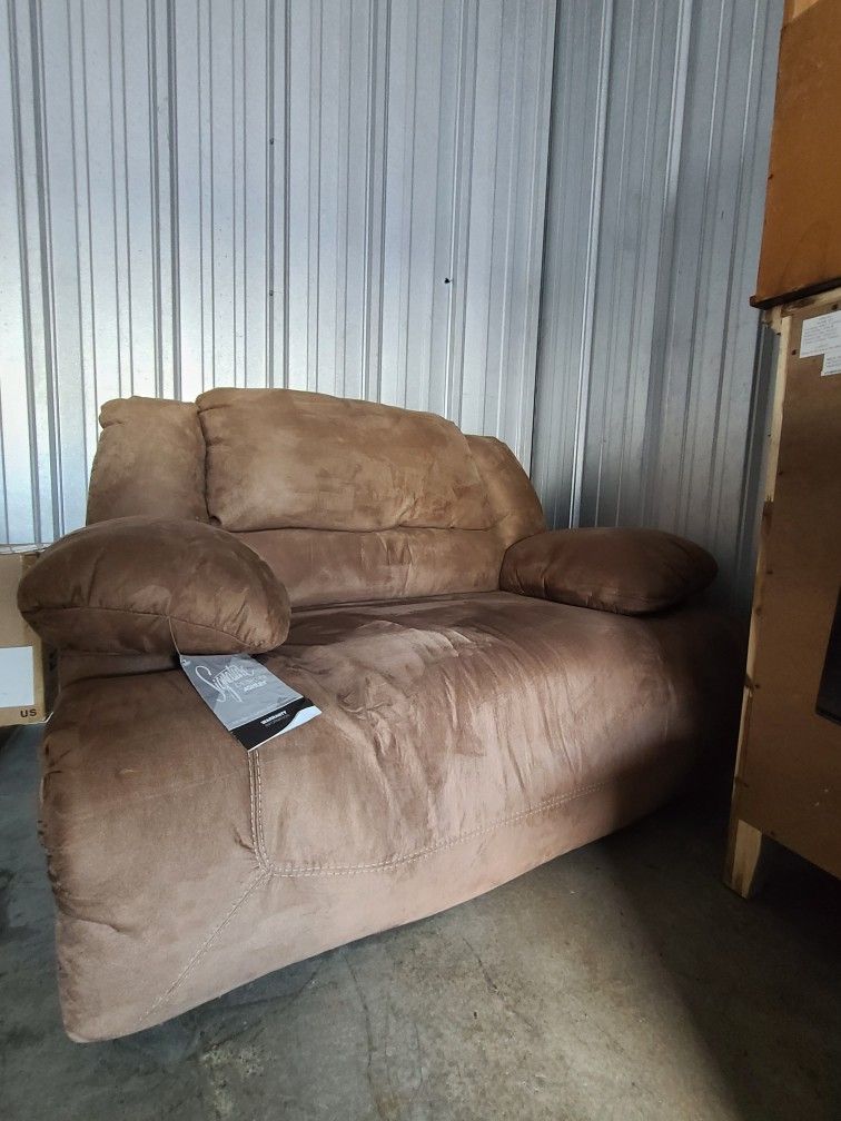 Beige brown Ashley Recliner - $225 (Lakeville)