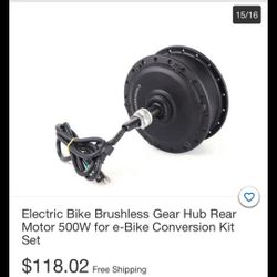 Electronic Bike Gear