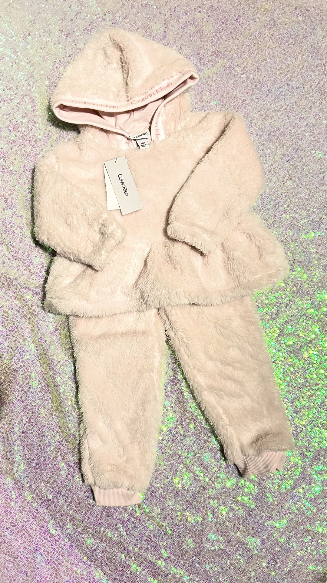 Calvin Klein sweater and pants