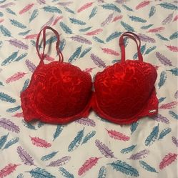 Women’s PINK VS Red Lace Bra
