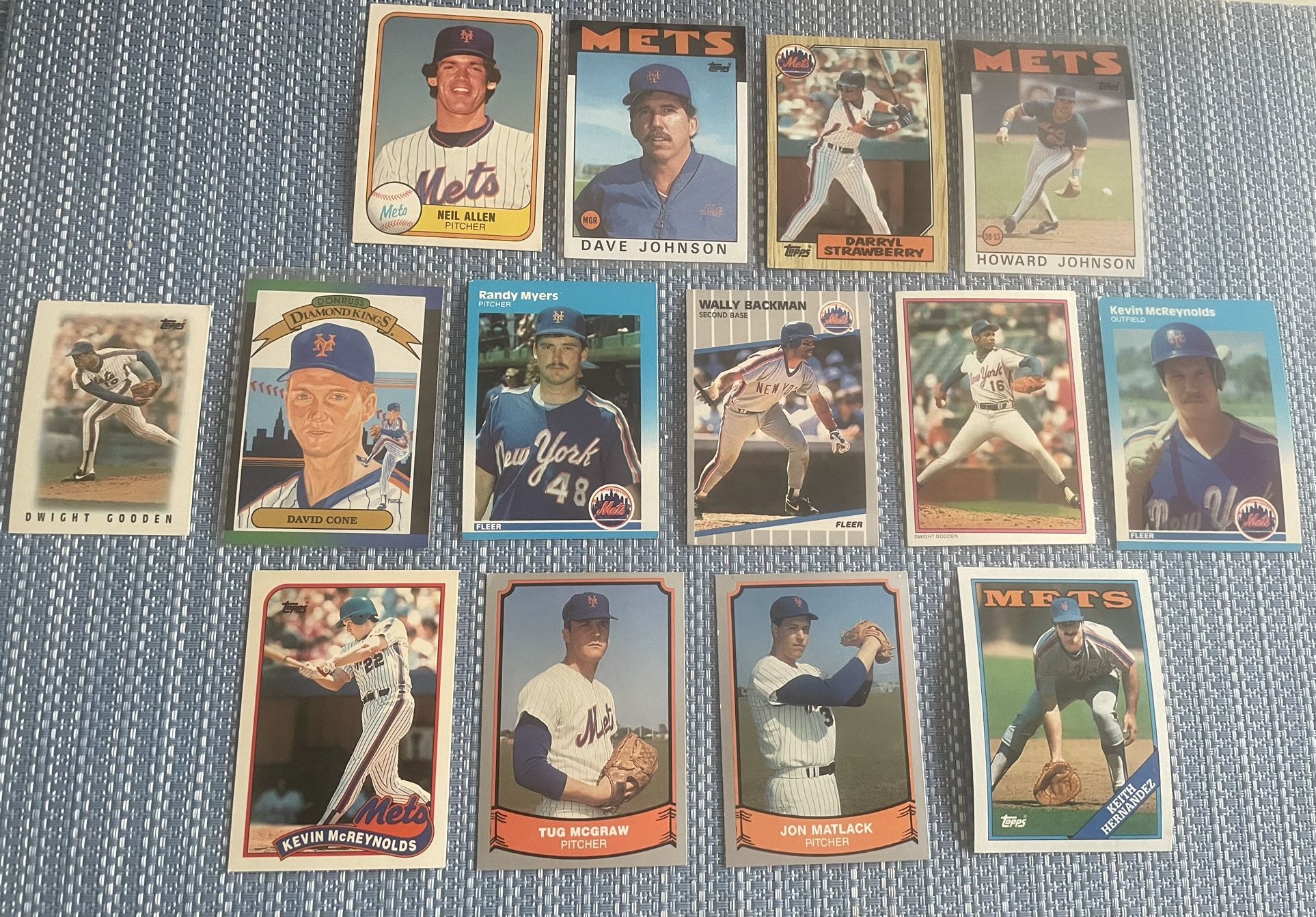 Mets Baseball card lot from the 80s