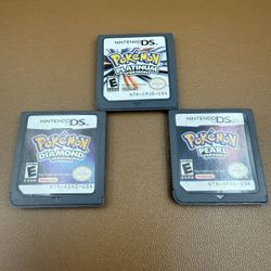 Pokémon DS Bundle (Diamond, Pearl, Platinum)