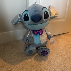 NWT Disney Jumbo Disney Lilo And Stitch 100 Year Anniversary Plush