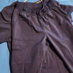 Navy Blue Nursing Scrubs, $5