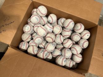 85 MLB Major League Used Baseballs lot Rawlings Lot A