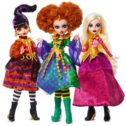 Disney’s Hocus Pocus Skullector Dolls