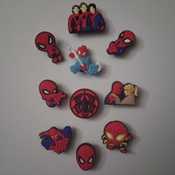 Spiderman Croc Charms 