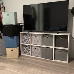 8 Cube Organizer AND Boxes - Brightroom