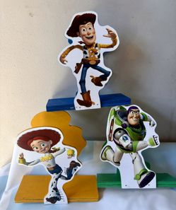 3 Woody, Buzz & Jessie Napkin Holders