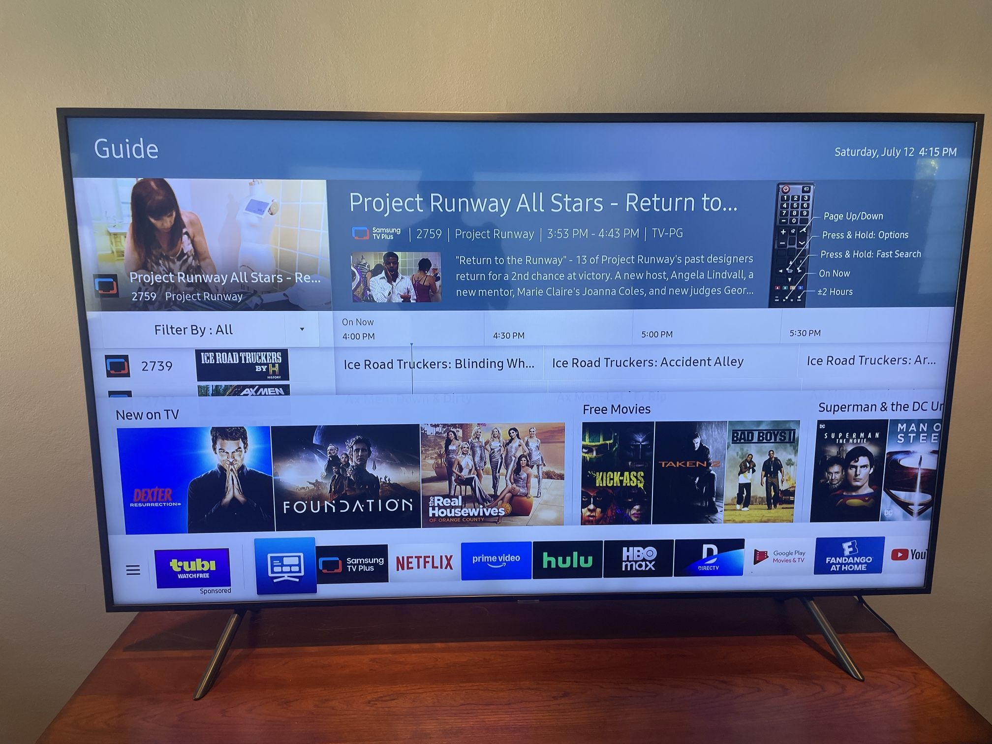 76” Samsung Smart TV
