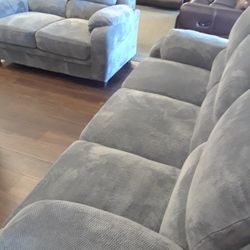 New Sofa And Loveseat That's Very Comfortable