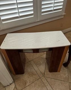 Nail Desk with marble table top