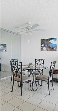 Dining table with chairs