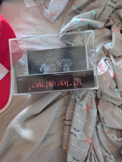 Final Fantasy III Collectible Display Case with fatal fury hat