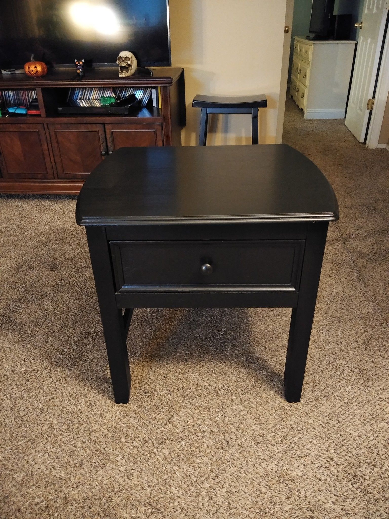 Side table with drawer