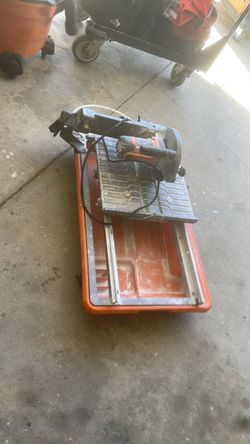 Ridged 7 1/2 tile cutter $200
