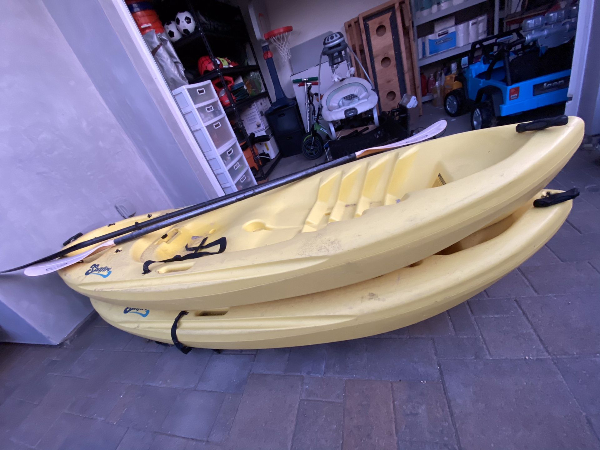 Spitfire Kayak with Paddle