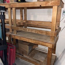 Wooden Shelving 