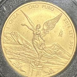 2016 1 Oz Gold Libertad 