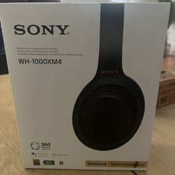 Brand new Sony XM4 Wireless Noise cancelling headphones 