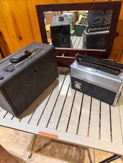 Antique Lot of 2 Zenith Trans-Oceanic Radio’s Estate Sale Find OBO