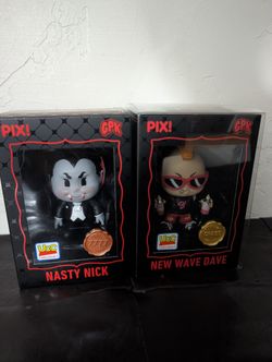 Garbage Pail Kids Thrilljoy Chase New Wave Dave And Nasty Nick Set