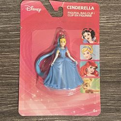 Cinderella Figural Bag Clip