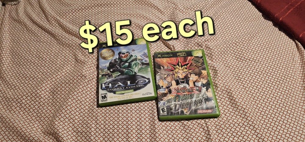 Original Xbox Games RARE $15 Each
