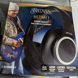 Carlos Santana Over The Ear Headphones Brand New 