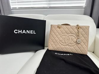 Authentic Chanel Grand Shopping Tote